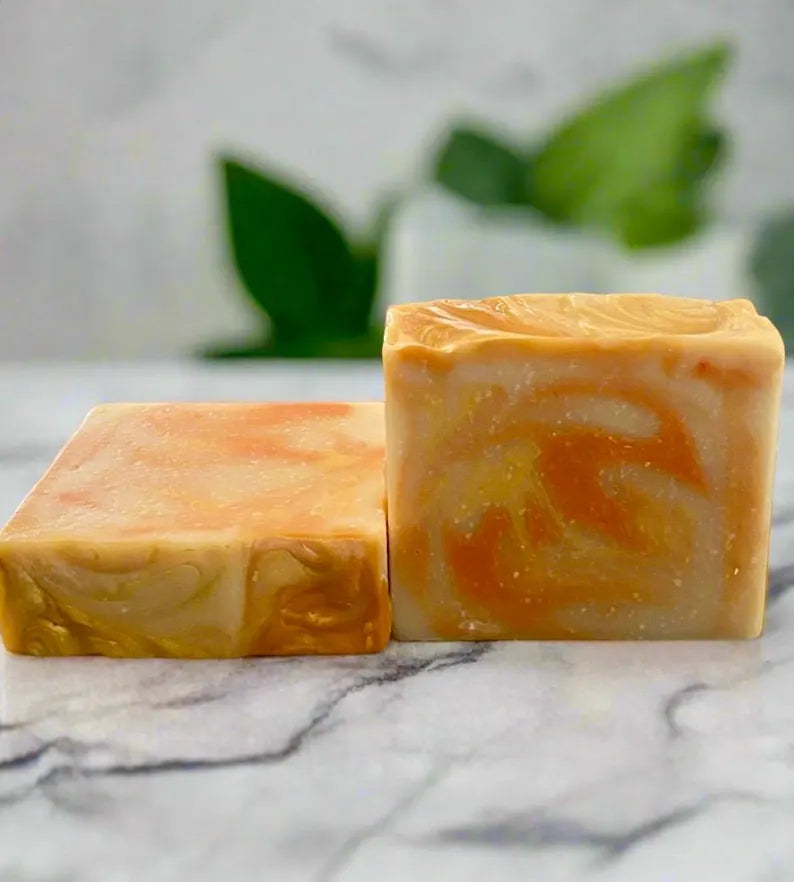 Big Guns Coffee Farm's Mango Papaya Cold Process Soap